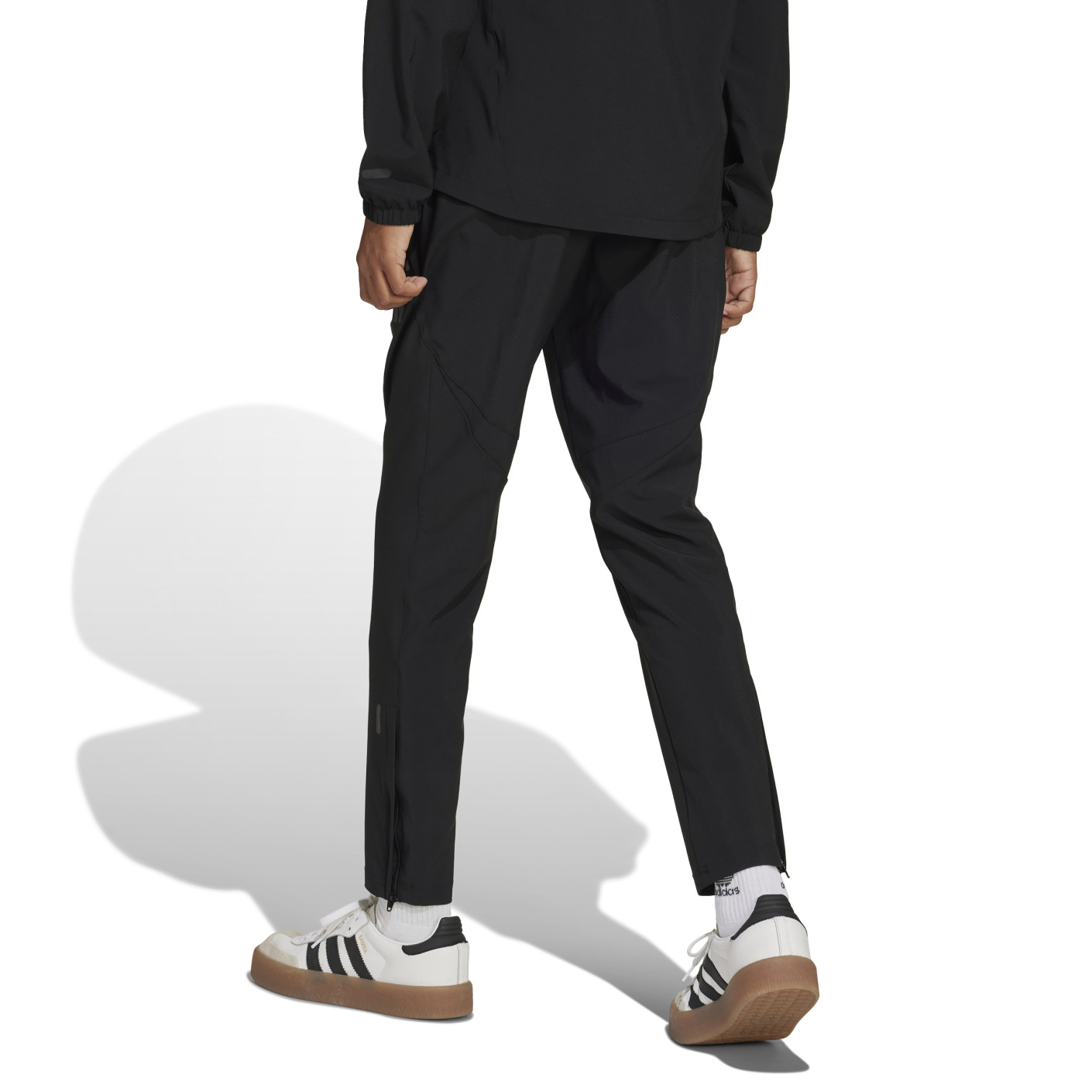 Adidas Real Madrid Vis Tech Trainingsbroek 2024-2025 Kids Zwart