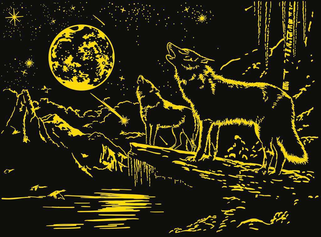 Ravensburger Spiel Wolf im Nordlicht