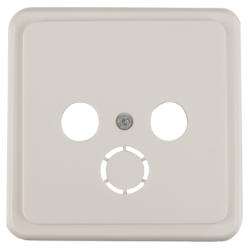 Peha Standard Centraalplaat Radio/TV wit