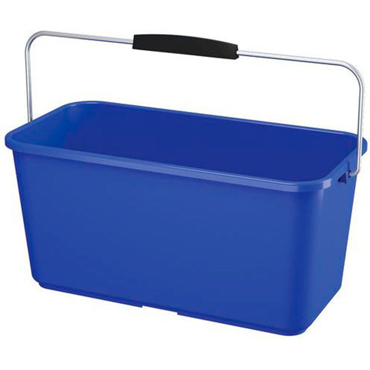 Seau coldis rectangulaire pour mouilleur vitre          polypropylene 413x220x201mm   12 l coloris
