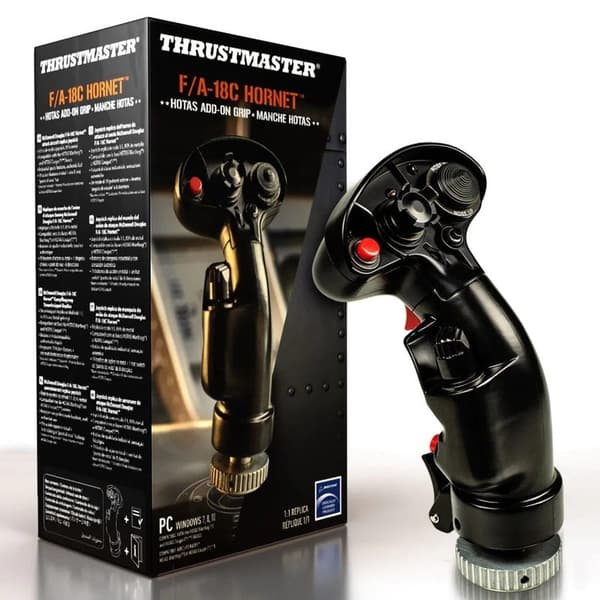 Thrustmaster F/a-18c Hornet Hotas Add-on Grip