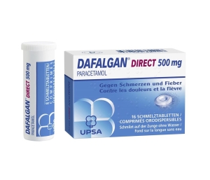 DAFALGAN Direct Schmelztabletten 500mg, 16 Stück