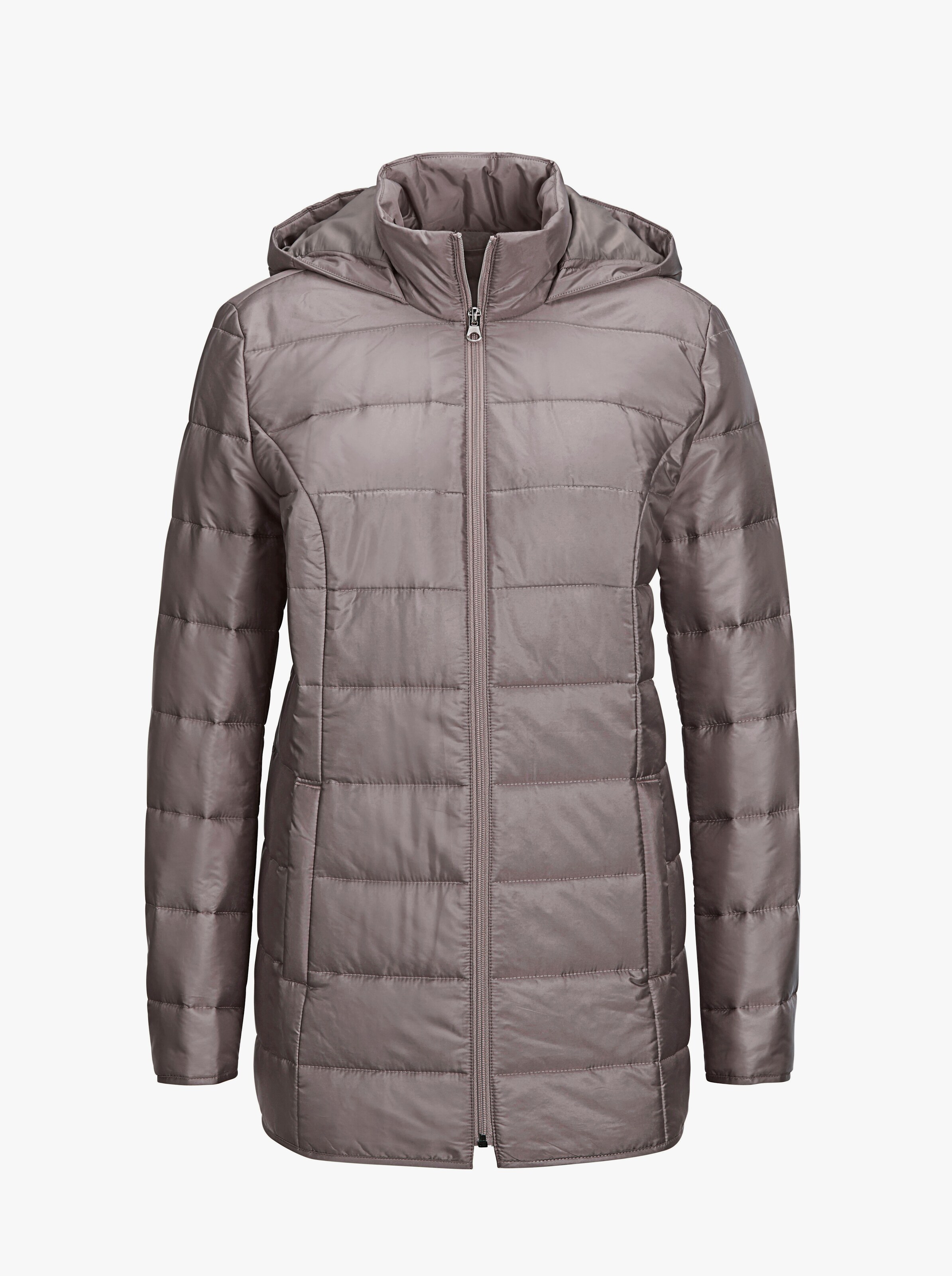 Steppjacke mit Kapuze, wärmend