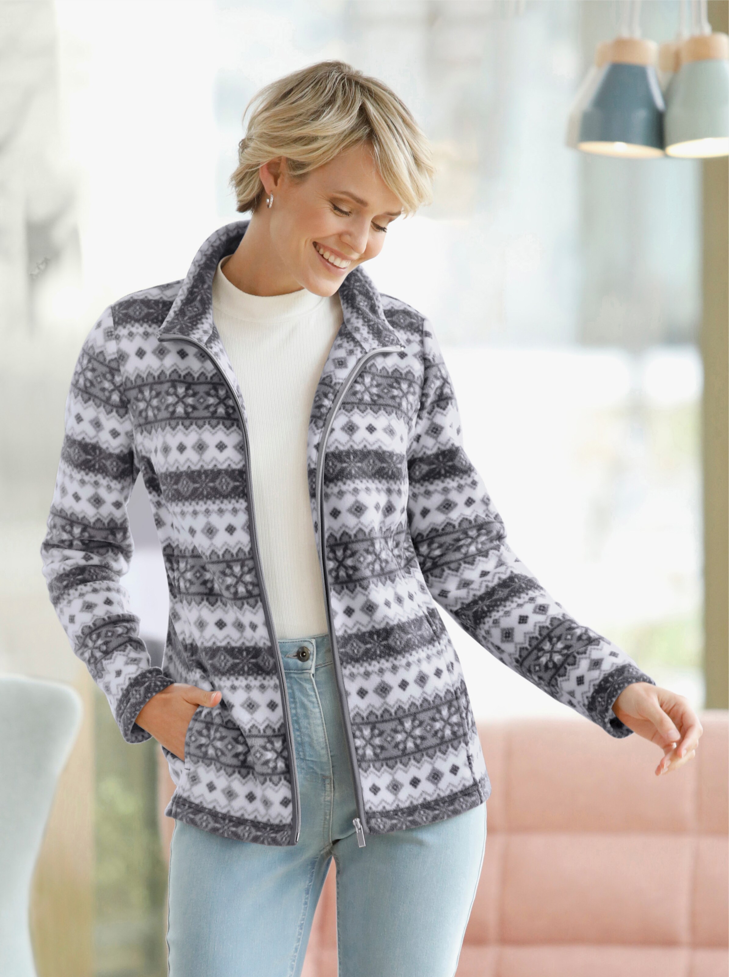 Fleece-Jacke