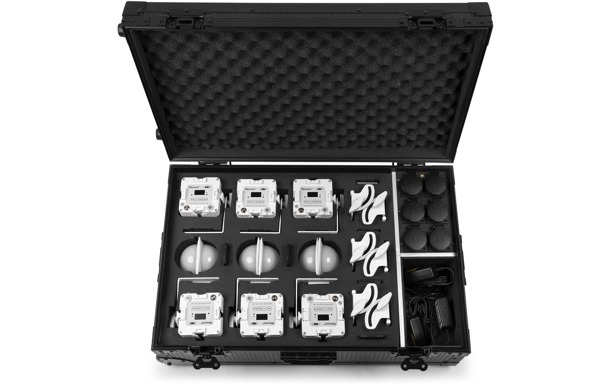 Flightcase FCC30<br>Flightcase für 6 Stück KUBE20