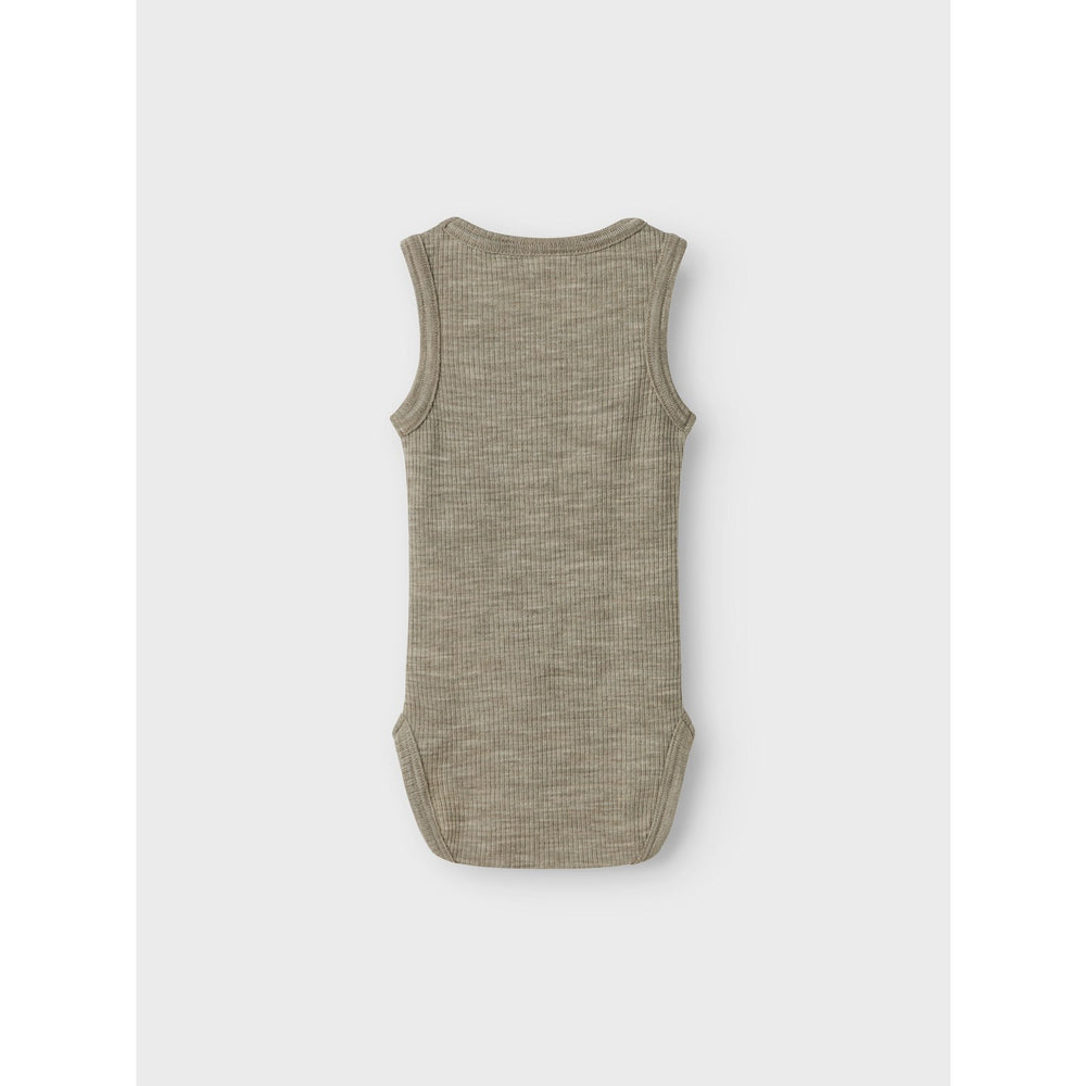 Køb Name It Dried Sage Nbnwax Uld Rib Tank Body