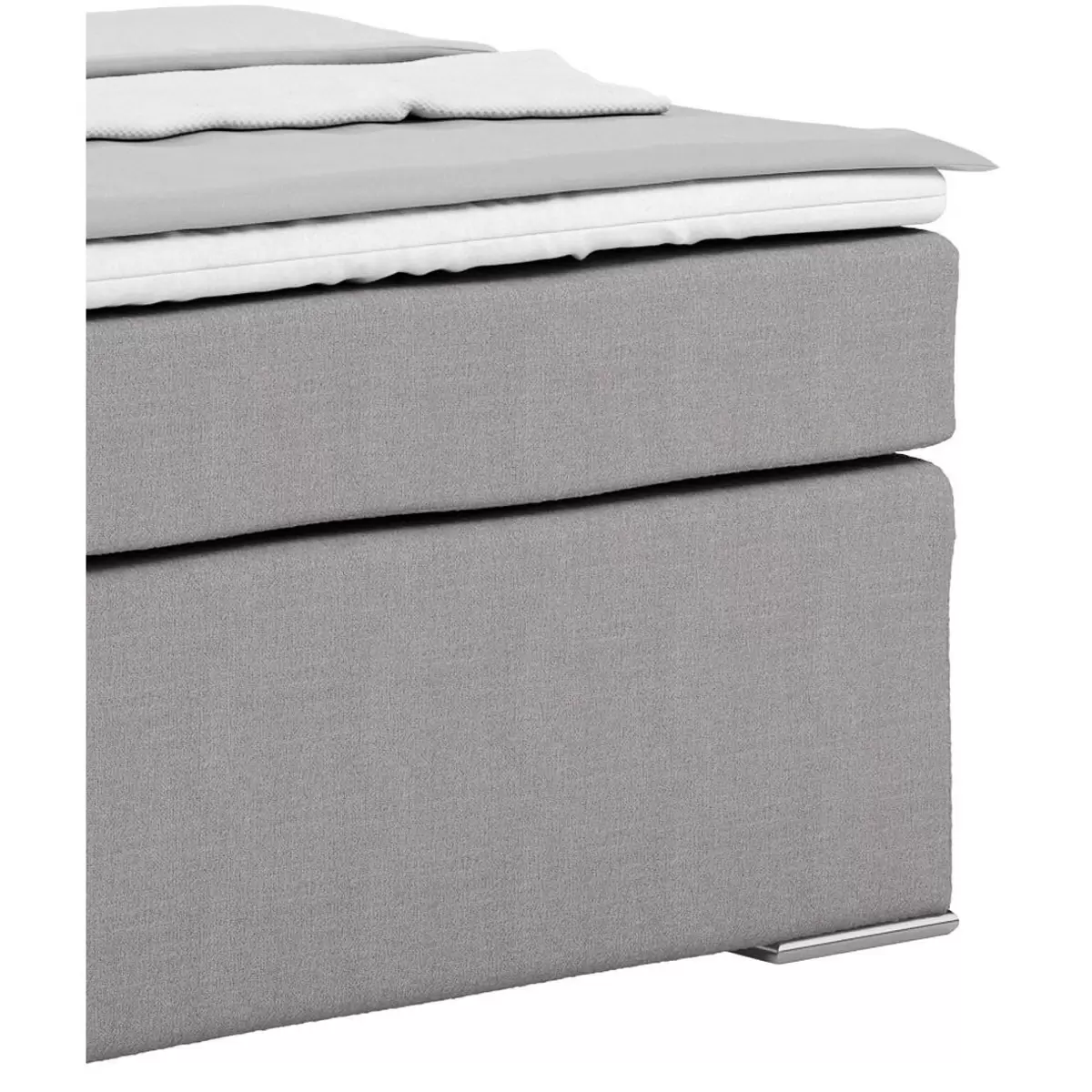 Boxspringbett Nero 140 x 200 Grau