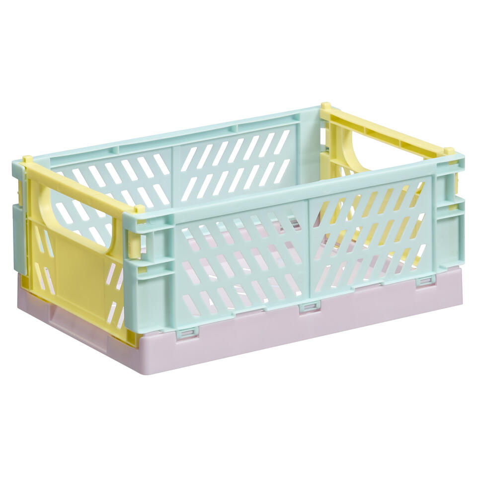 Klapkrat Multicolor Blauw Maat M