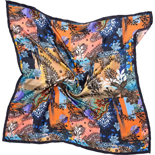 Bella Ballou Vintage Paisley Tørklæde, Mandarin