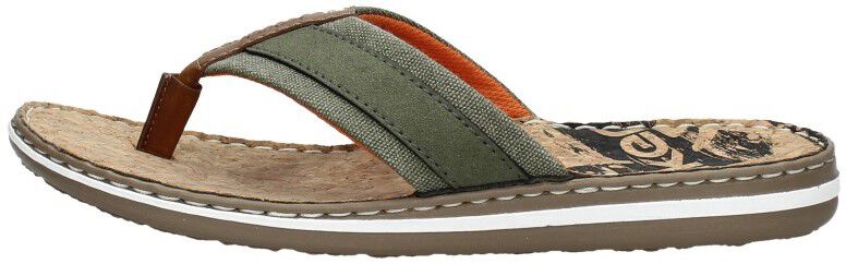 Rieker Teenslippers groen
