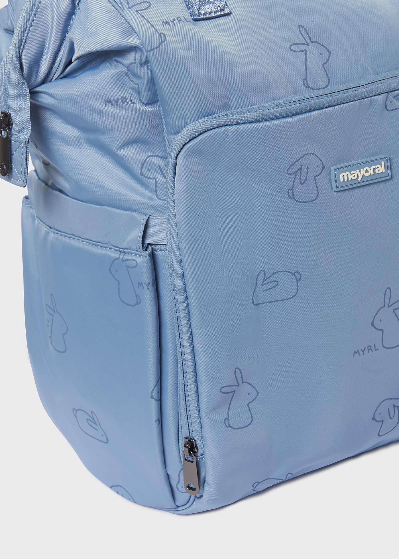 Mochila para bebê e trocador
