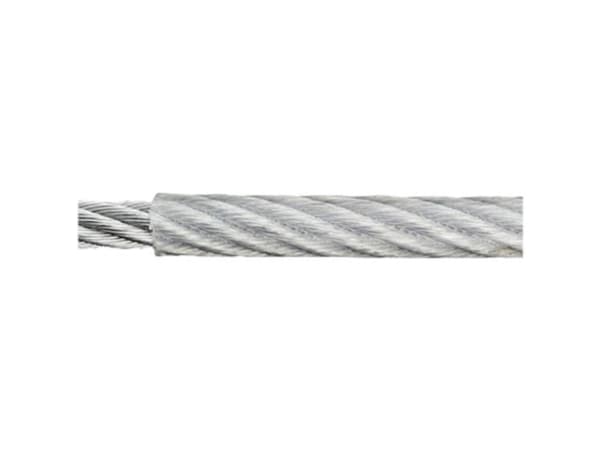 dörner + helmer 190041 Stålwire verzinkt (Ø x L) 2 mm x 120 m Transparent