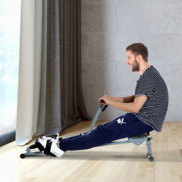 HomCom Máquina de Remos Ajustável - A91-048