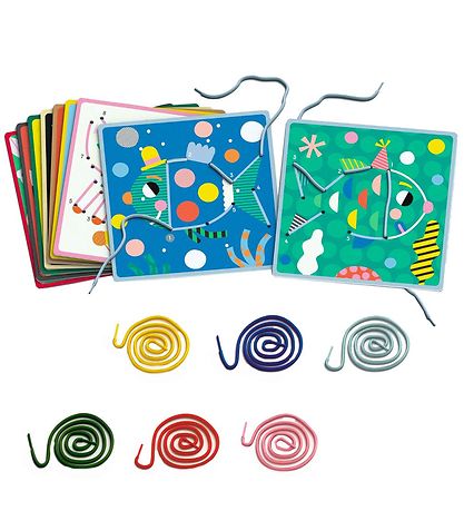 Djeco Games - Kreatives Spielset - Lerne Zahlen und verbinde dic