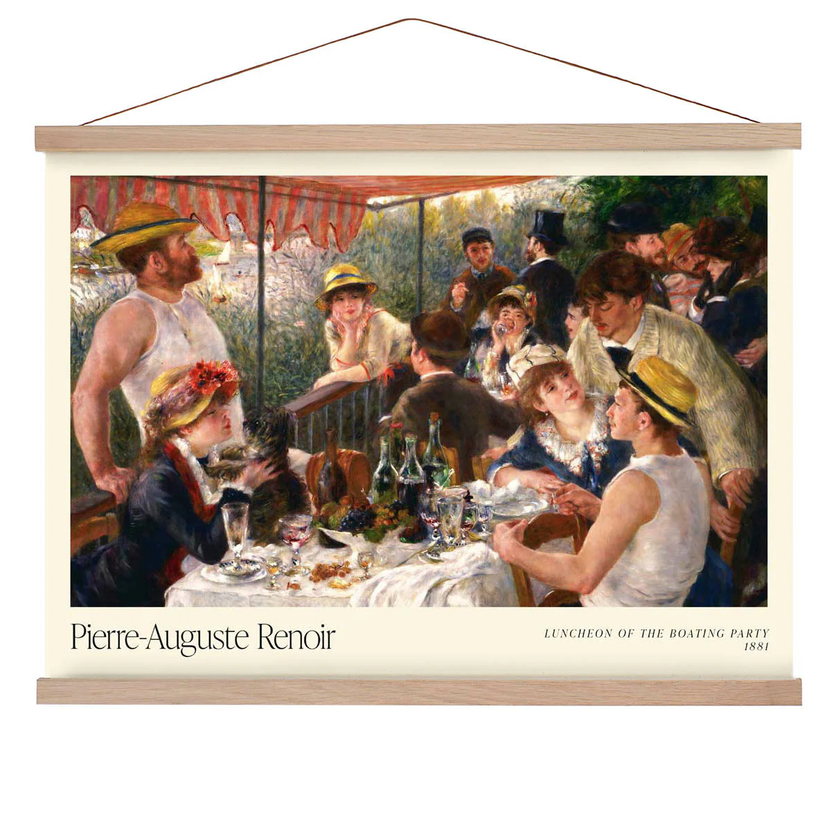Mittagessen der Boating Party Kunstausstellung von Pierre A. Renoir