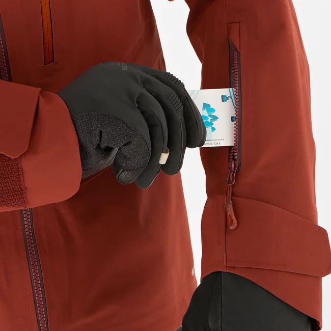QST 3L  Shelljacke Herren MADDERBROWN