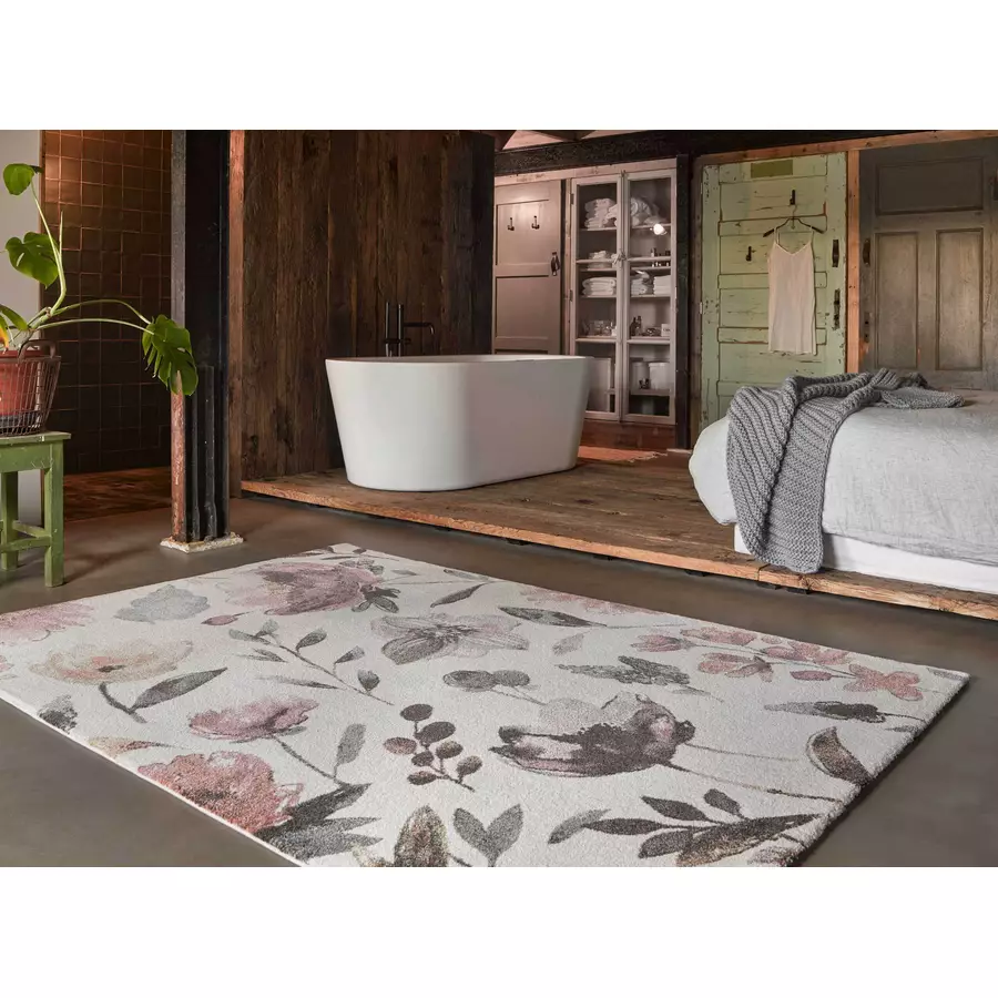 Wecon home Kurzflorteppich SUMMER BREEZE weiß