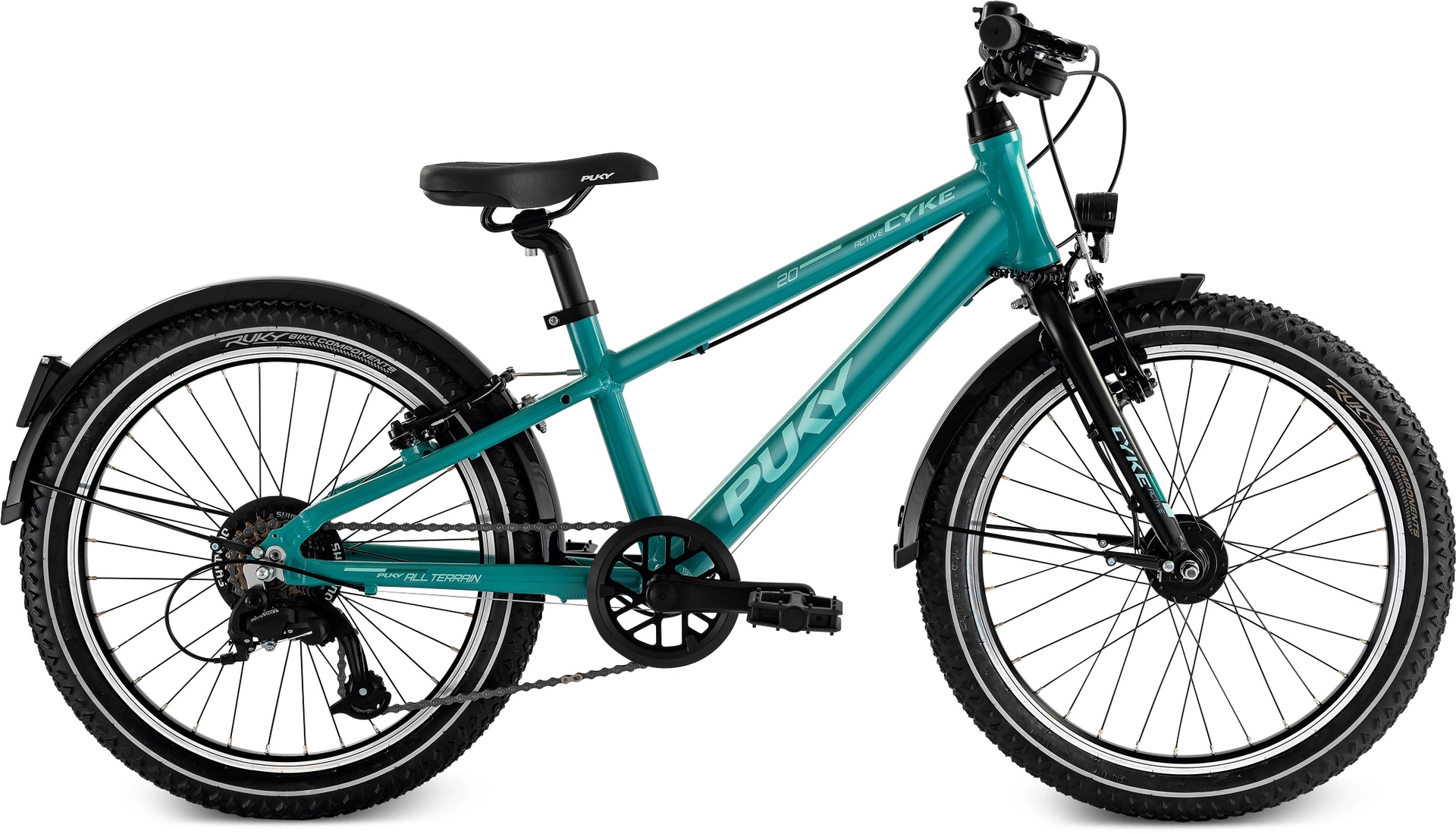 Puky Cyke 20-7 Active alu. børnecykel turkis/sort