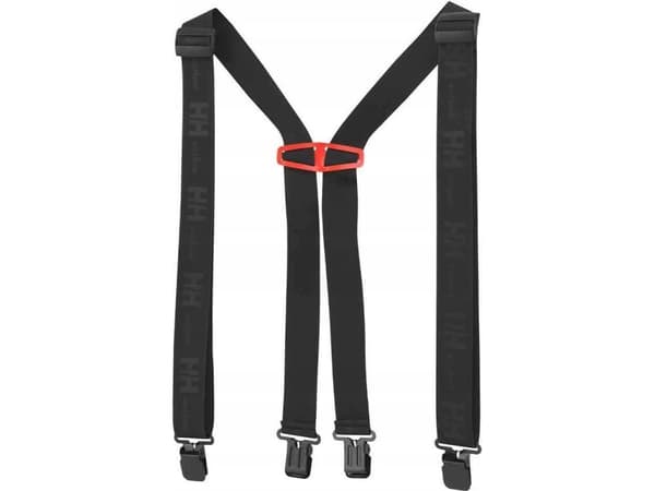 Helly Hansen Harness Helly Hansen Logo Suspenders Black