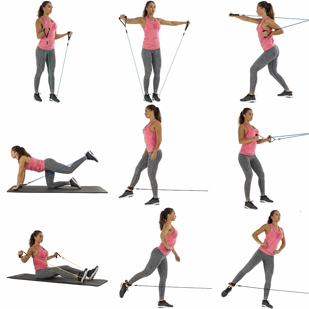 TUNTURI Exercice Multifonction Résistance set