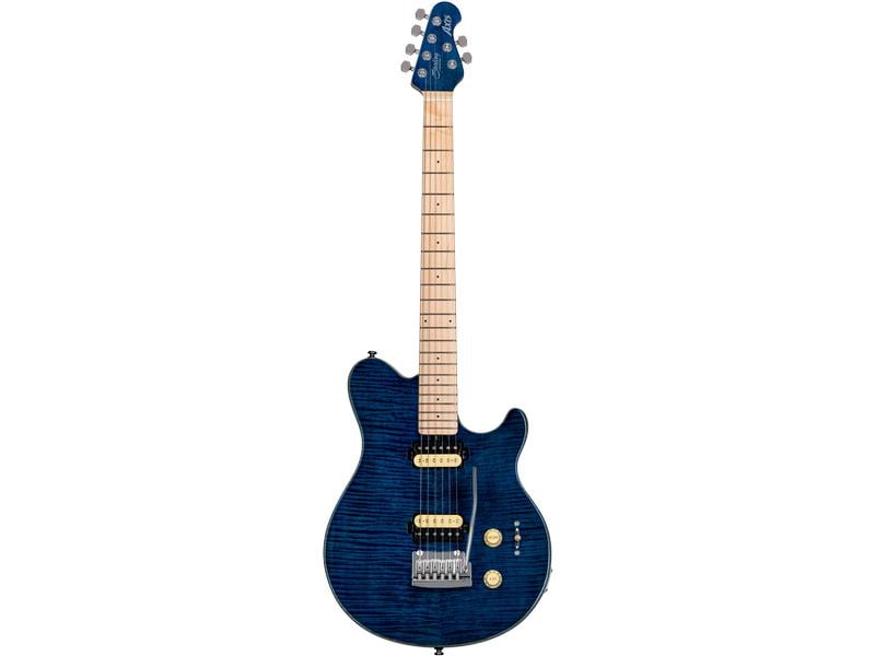 Sterling by Music Man E-Gitarre Axis Flame Maple – Neptune Eine Innovation in der Gitarrengeschichte, die zum bekannten E-Gitarrenmodell wurde
