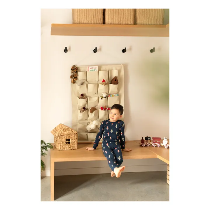 Petit Lem Pyjama Coton Bio Casse-Noisette | Bleu marine