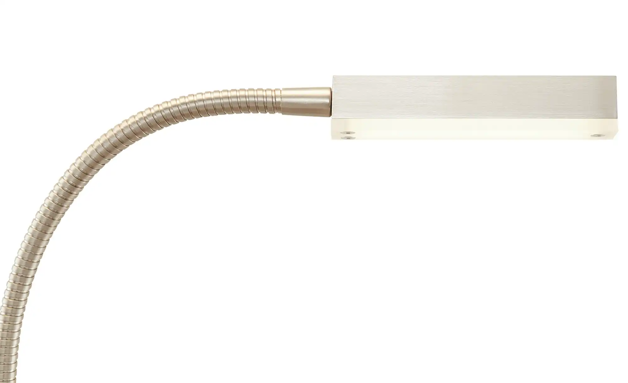 Fischer-Honsel LED-Klemmleuchte, Nickel-matt mit Gestensteuerung