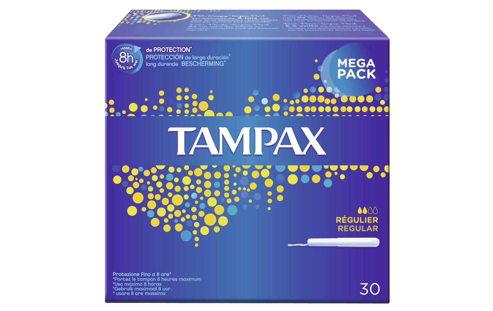 Tampons Regular 30 StückTampax Regular Tampons