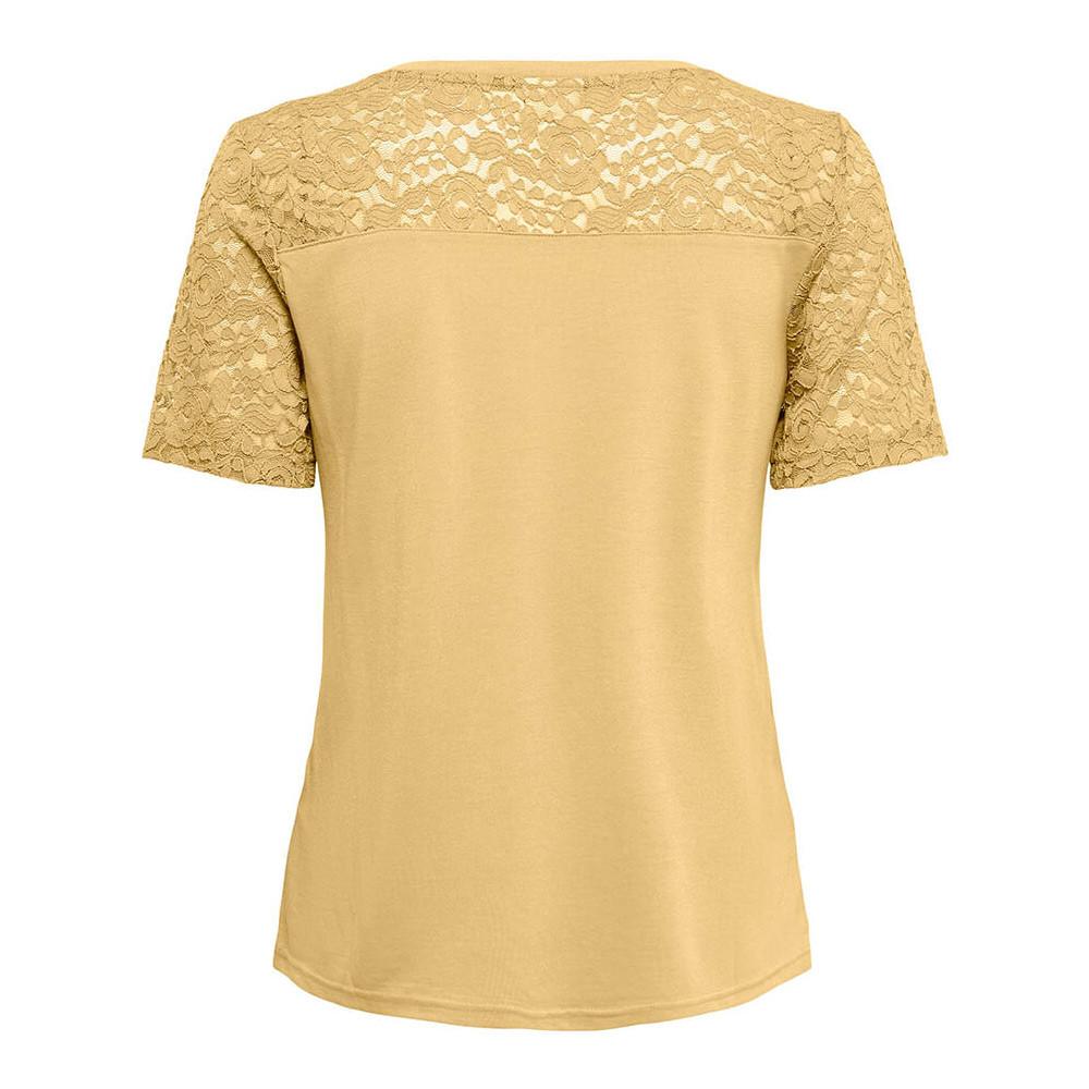 JDY T-shirt Jaune Femme JDY Stinne
