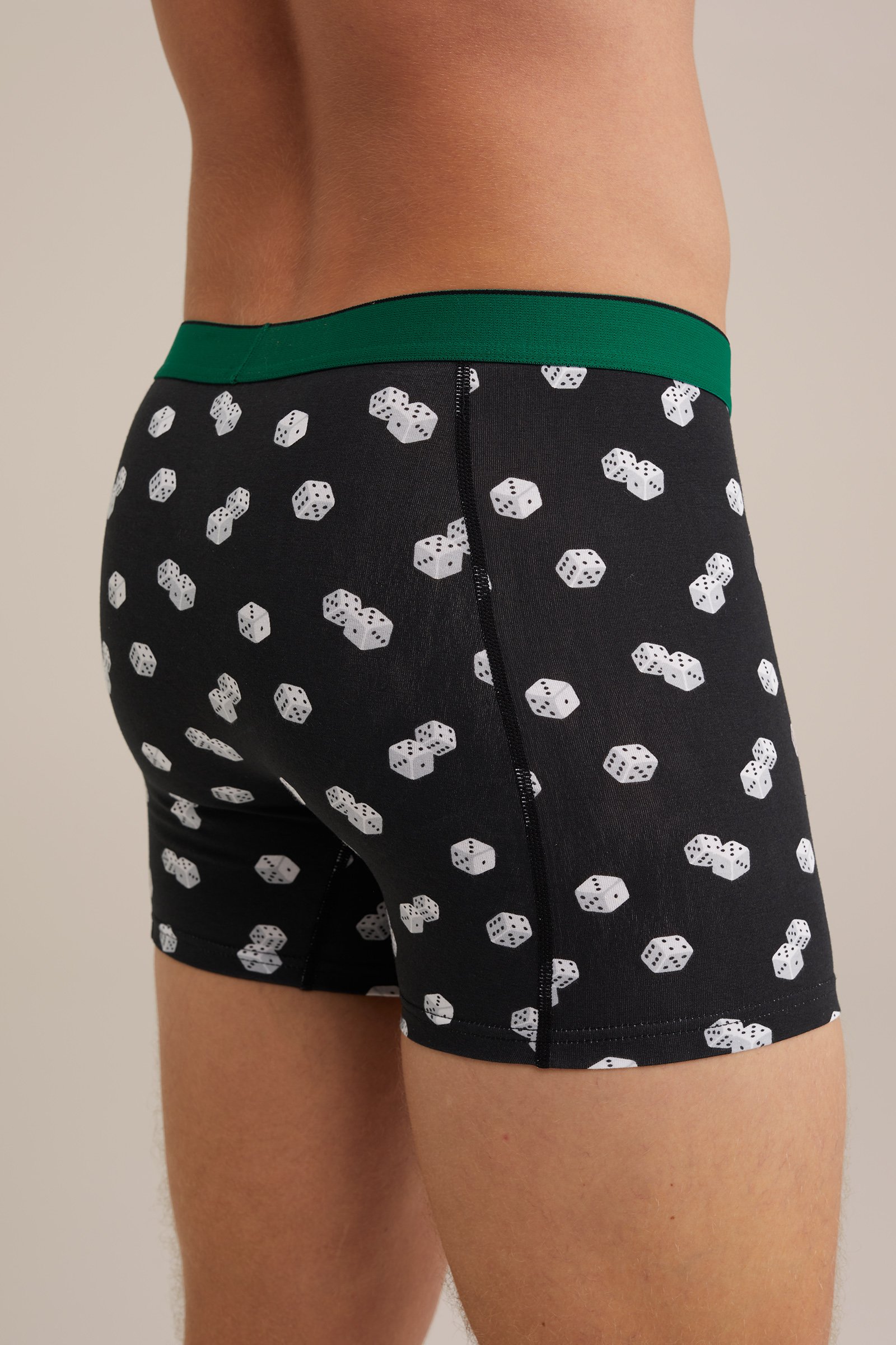 Boxershort met dessin WE Fashion Zwart