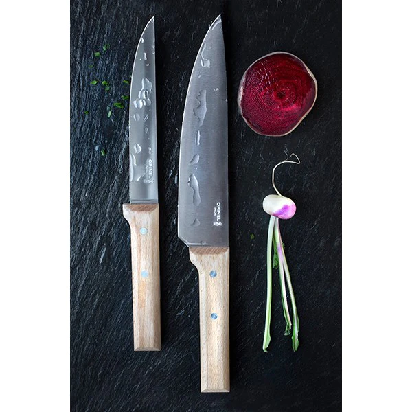 Coffret Trio Parallèle lame inox 8, 16, 20 cm Opinel