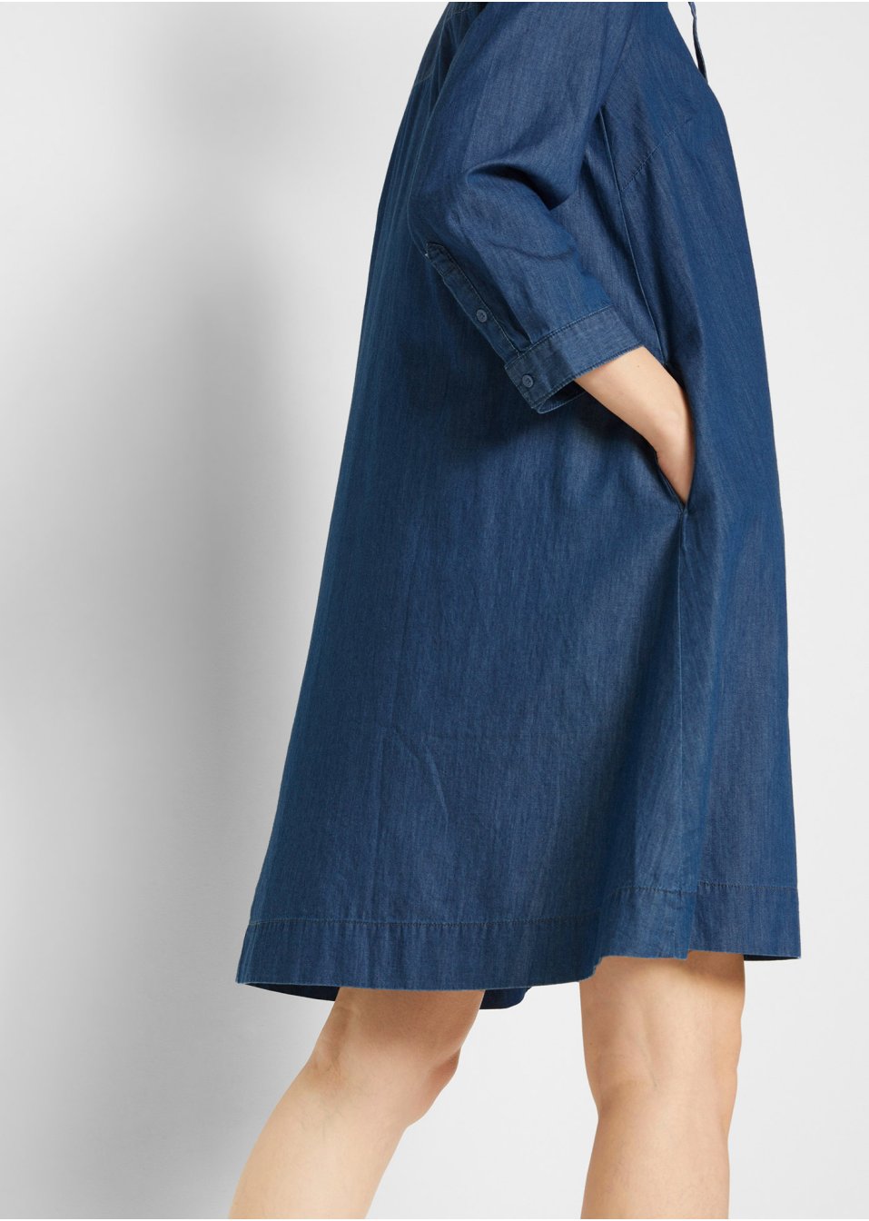 Robe en jean avec poches