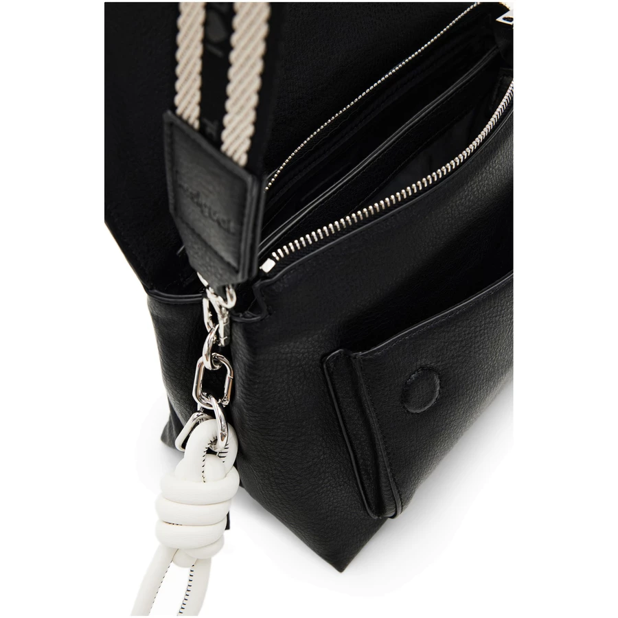 Desigual Half Logo 24 Venecia 2.0 - Umhängetasche 25.5 cm black