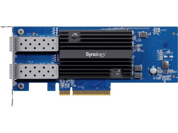 Synology Adapter E10G30-F2 2x 10GbE-Anschlüsse, SFP -Option Dual-Port-10GbE-SFP - Netzwerkadapter für Unternehmensnetzwerke