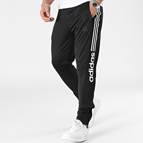Pantalon Jogging A Bandes Tiro IA3048 Noir