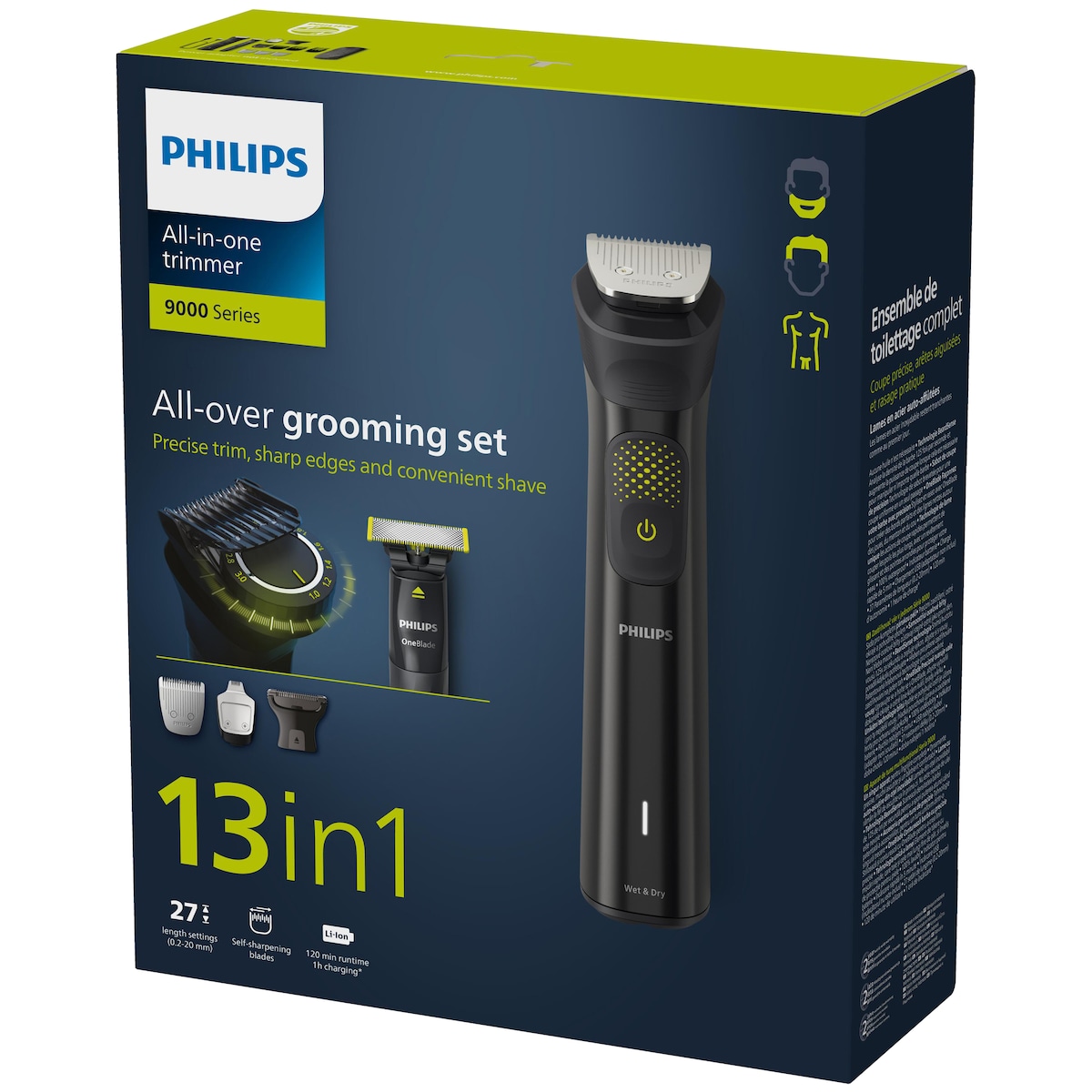 Philips All-in-One 9000 hårtrimmer MG9540/15