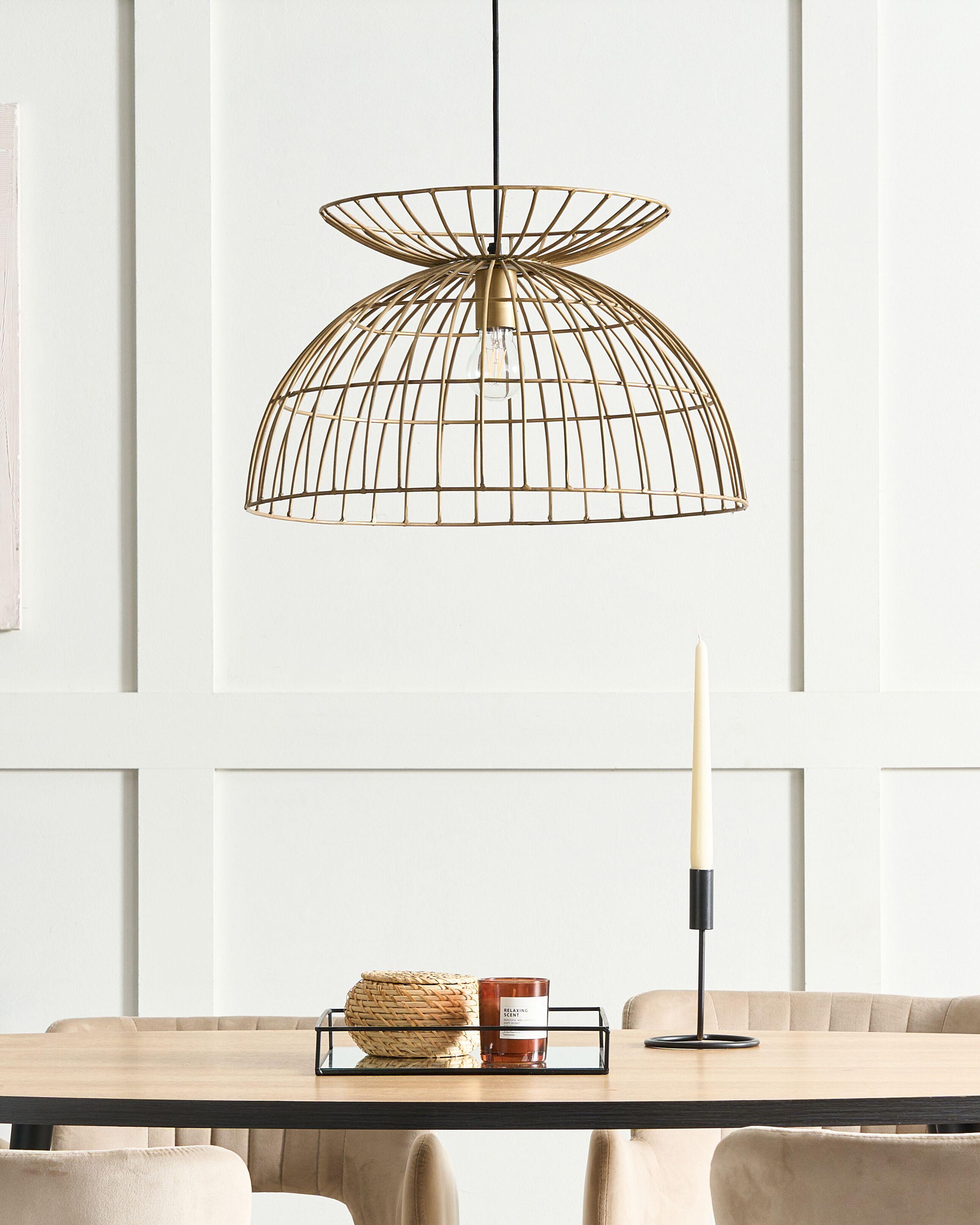 Hanglamp MAHANADI Metaal Messing