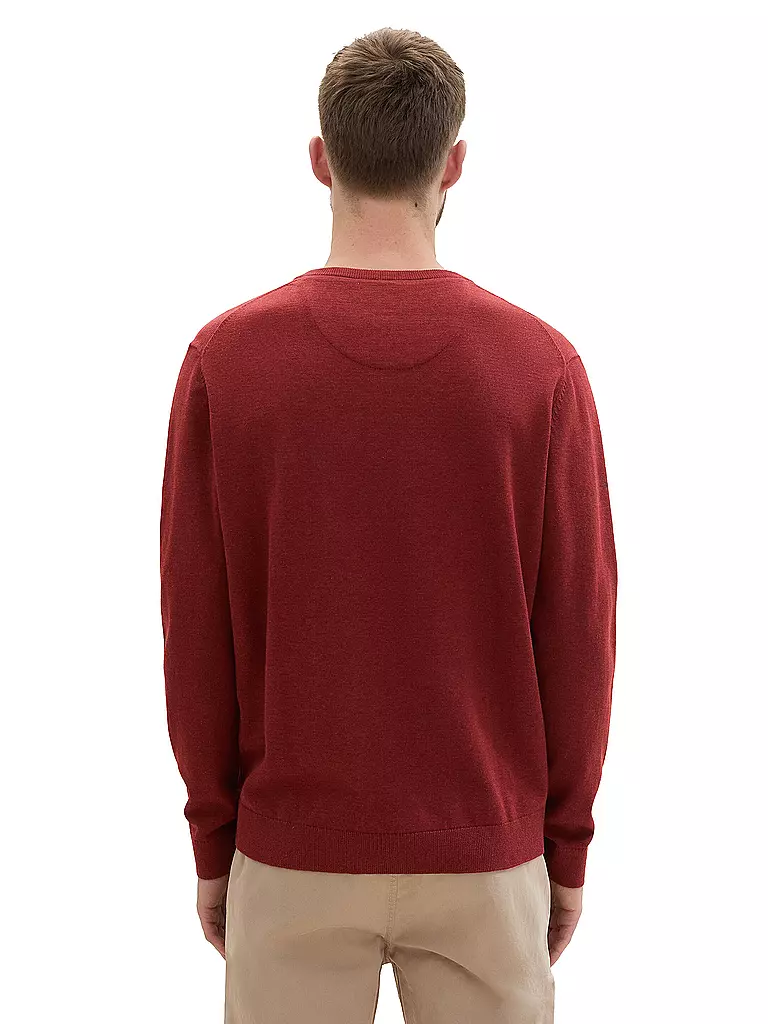 TOM TAILOR Pullover  rot