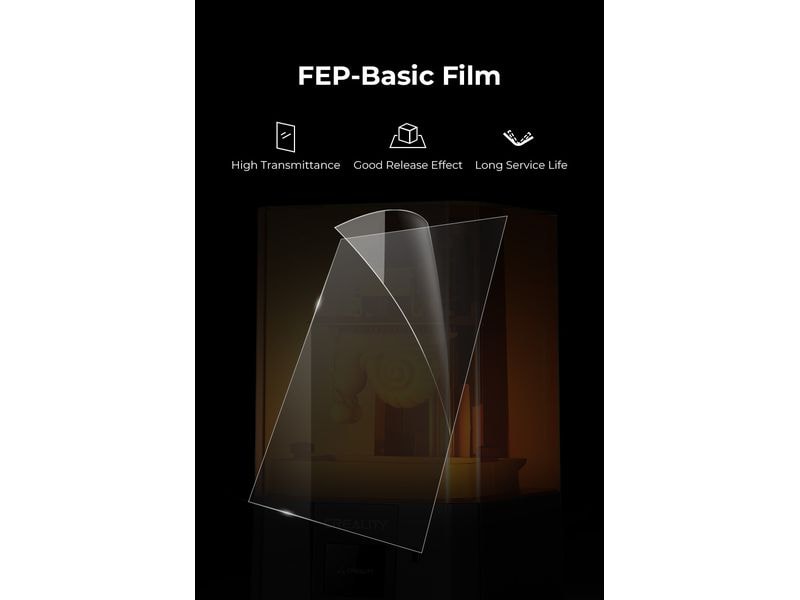 Creality Druckbettfolie 3 Stück 200 x 140 x 0.15 mm FEP-Folie