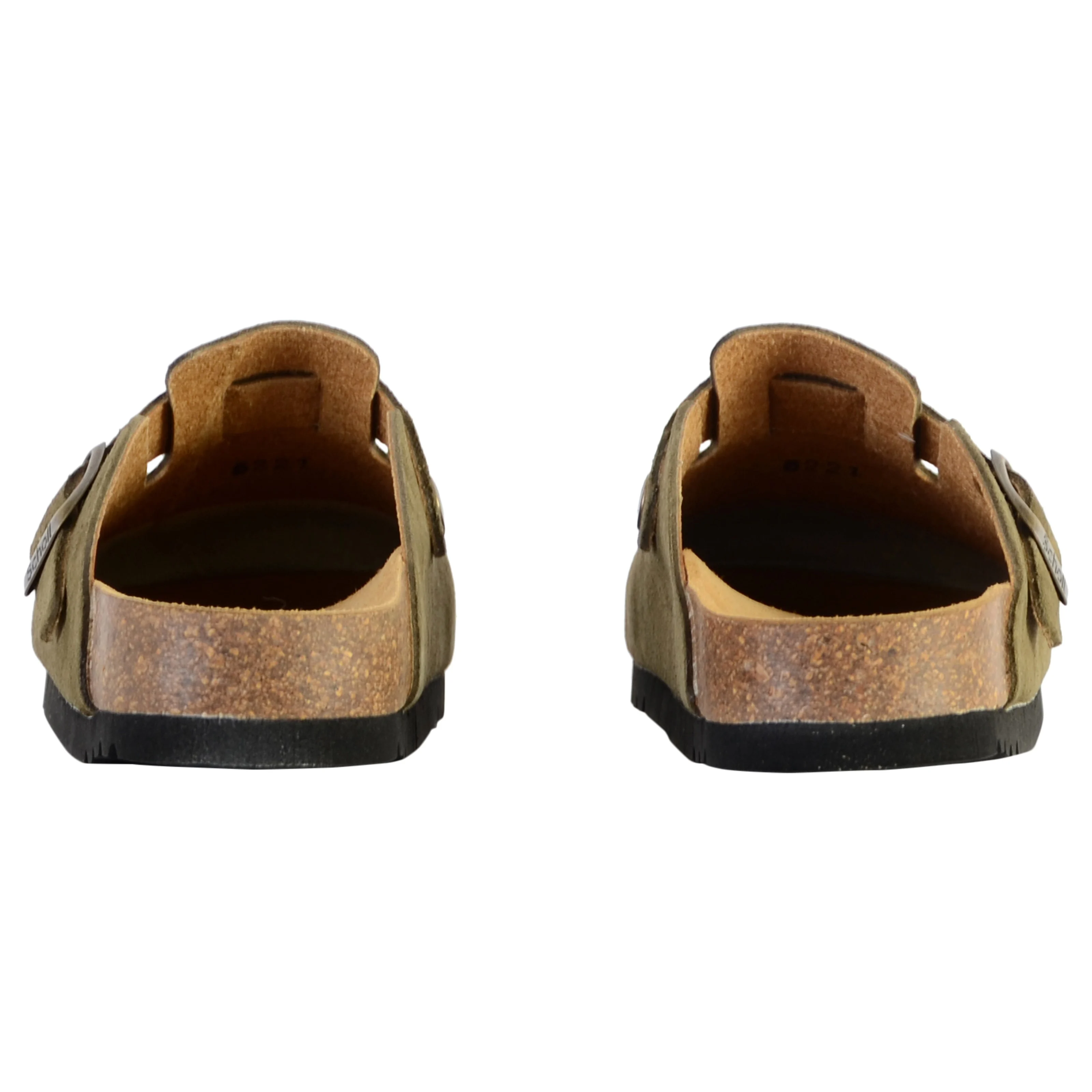Mules cuirfae | Kaki