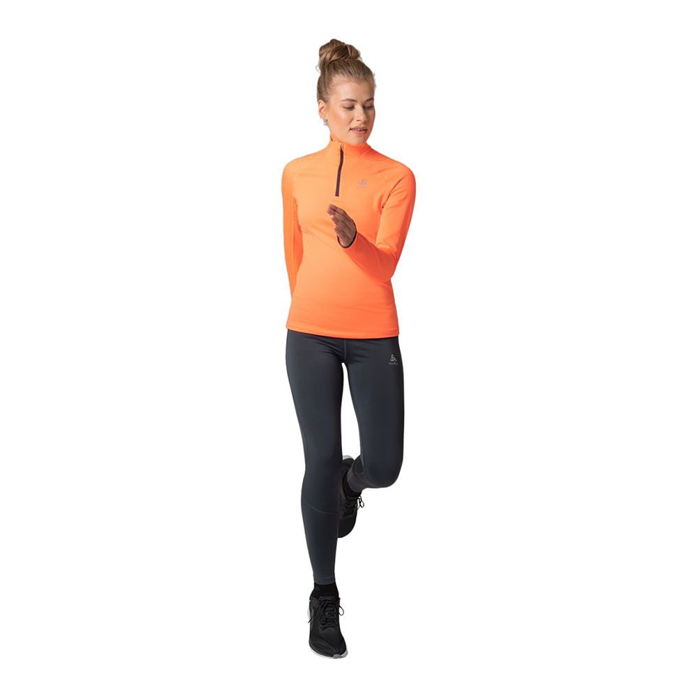 Odlo X-ALP CERAMIWARM - Sweat Femme live wire
