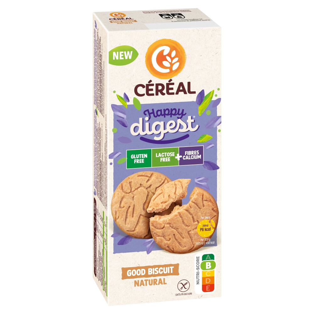 3x Céréal Good Biscuit Natural150 gr