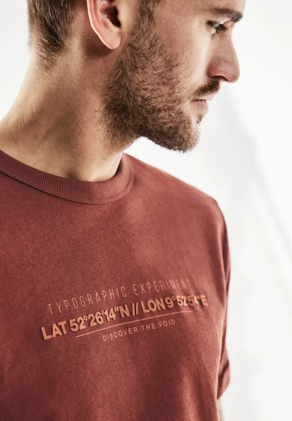 Heavy Jersey T-Shirt - rusty red