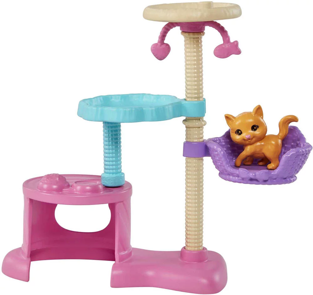 BARBIE - COFFRET BARBIE ET SES CHATS