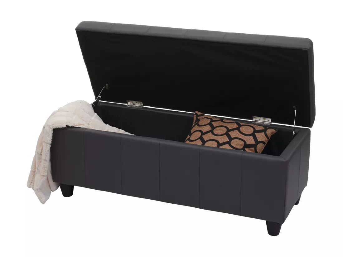 Coffre de rangement Kriens, gris mat