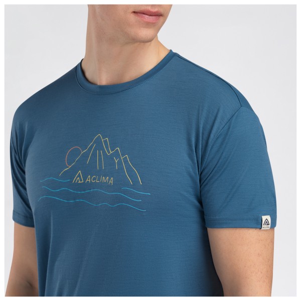 Aclima - Lightwool 140 Tee Sunset - Haut en mérinos