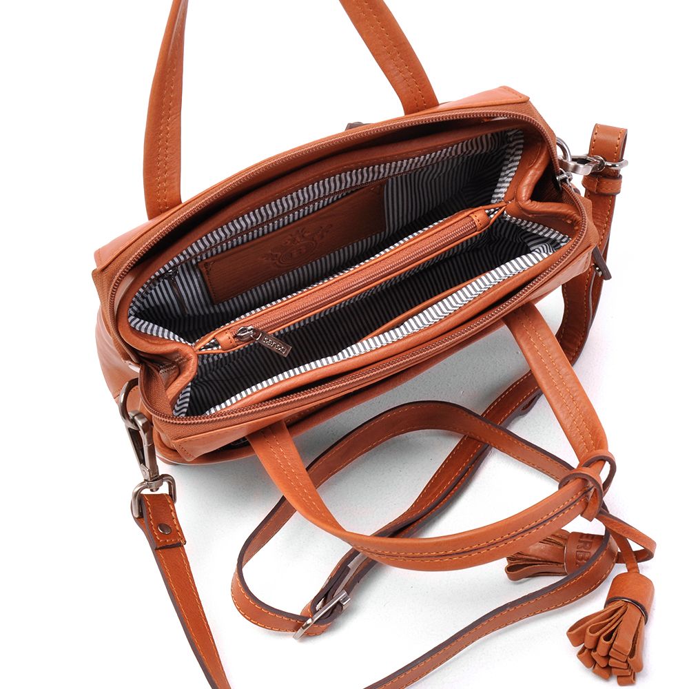Berba Dexter Handtas Cognac