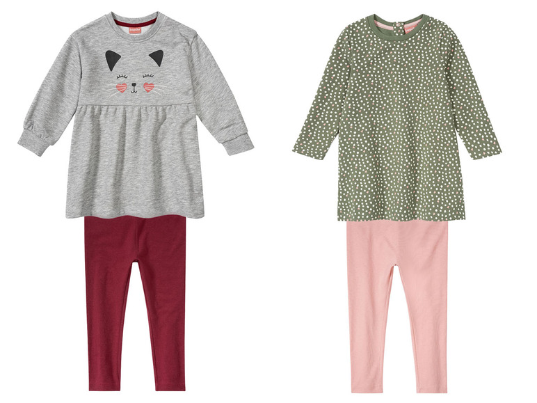 Meisjes jurk met legging