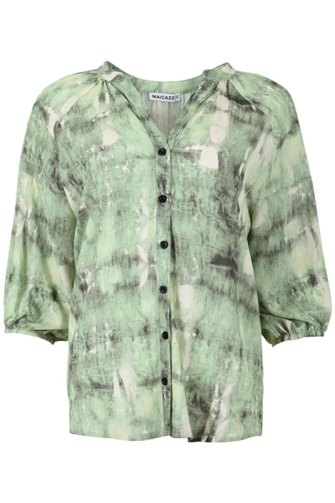 Maicazz groene dames blouse