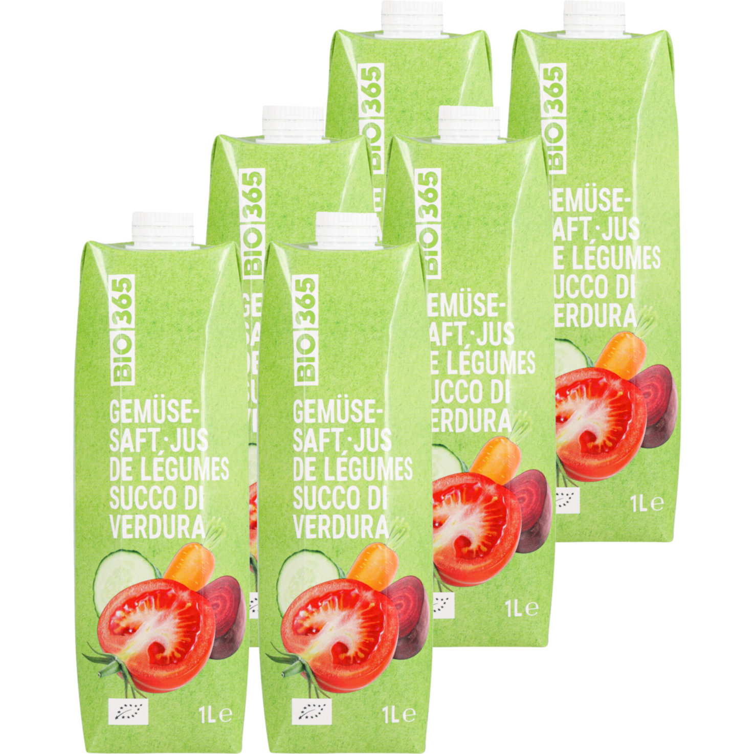 Bio 365 Gemüsesaft 6x1l